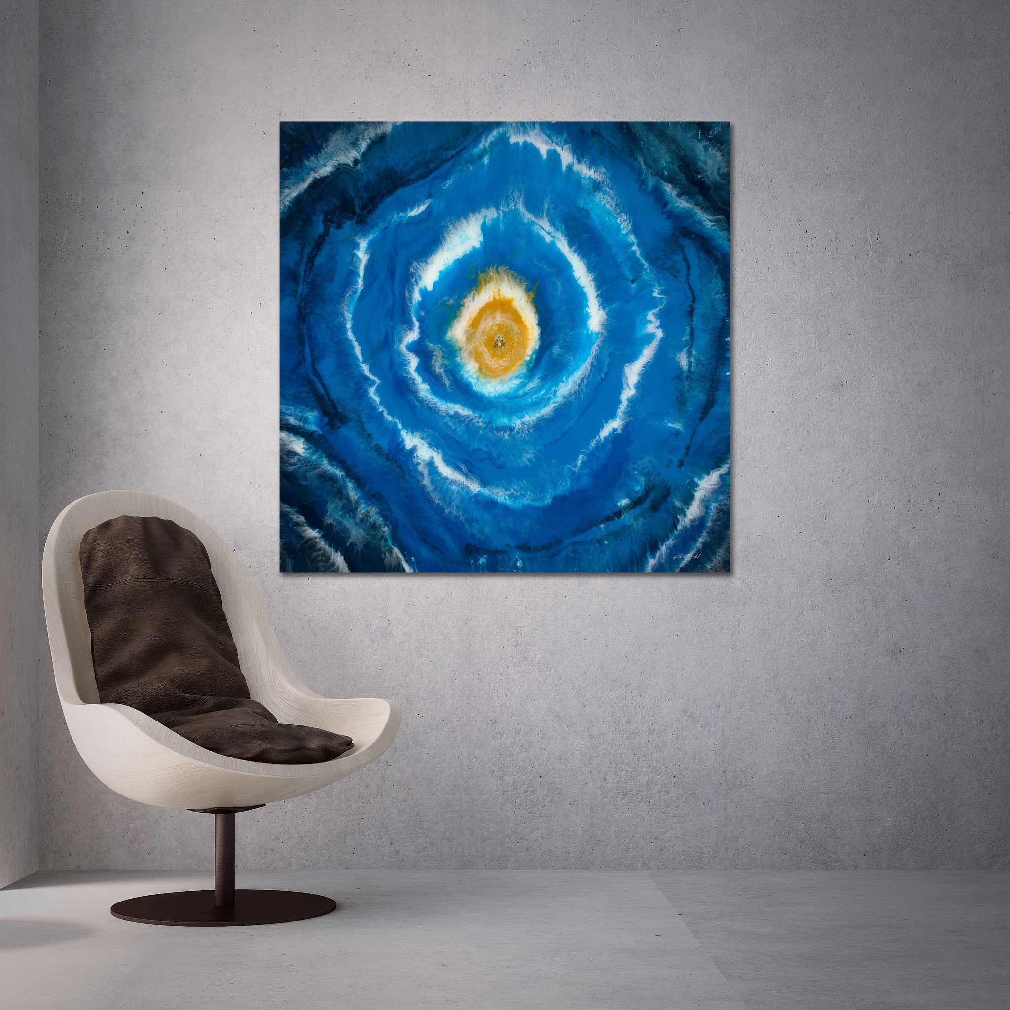 Freedom (Power Of God) - Metal Print 100cm x 100cm (Edition limited to 20)