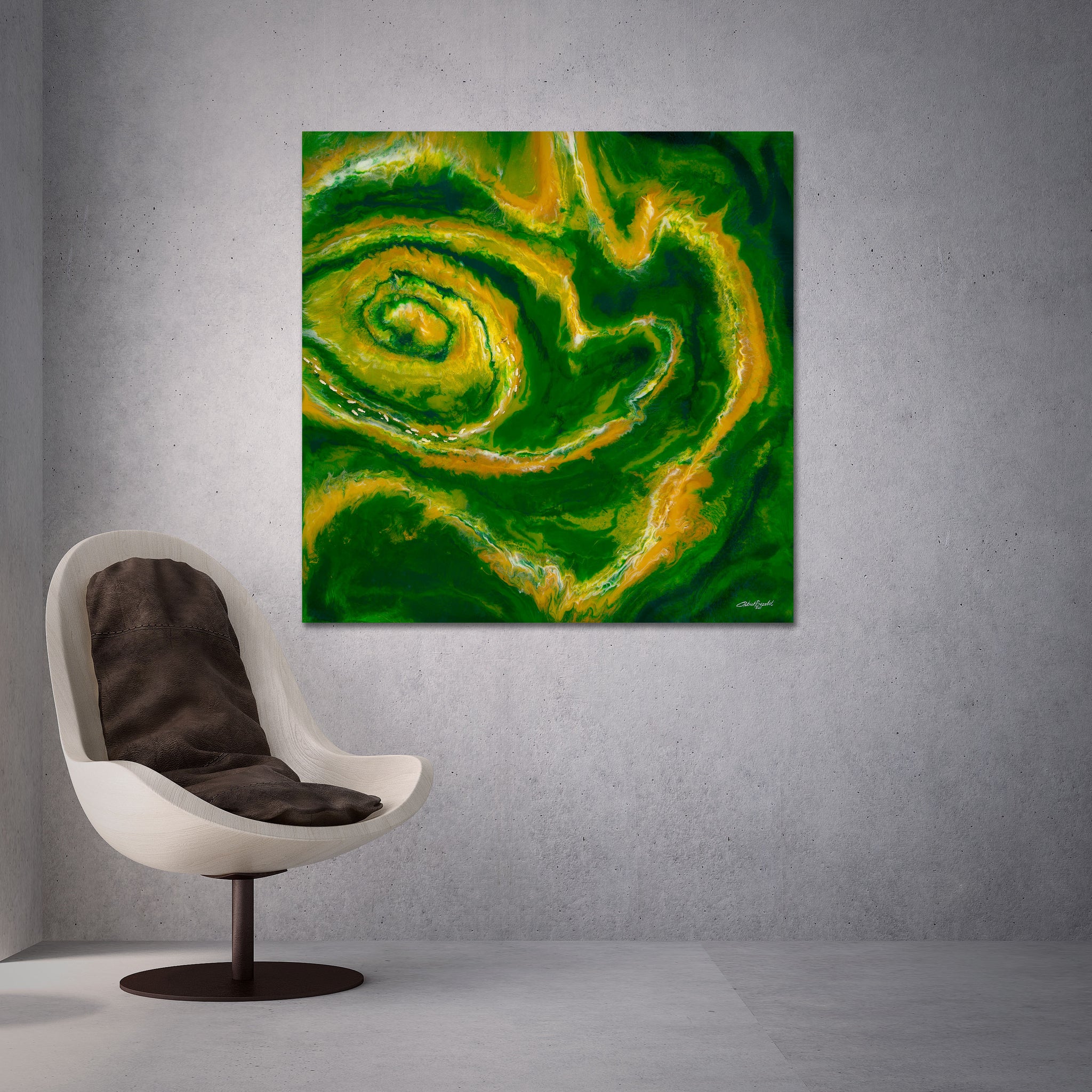 Hope (Love Of God) - Original Resin 100cm x 100cm