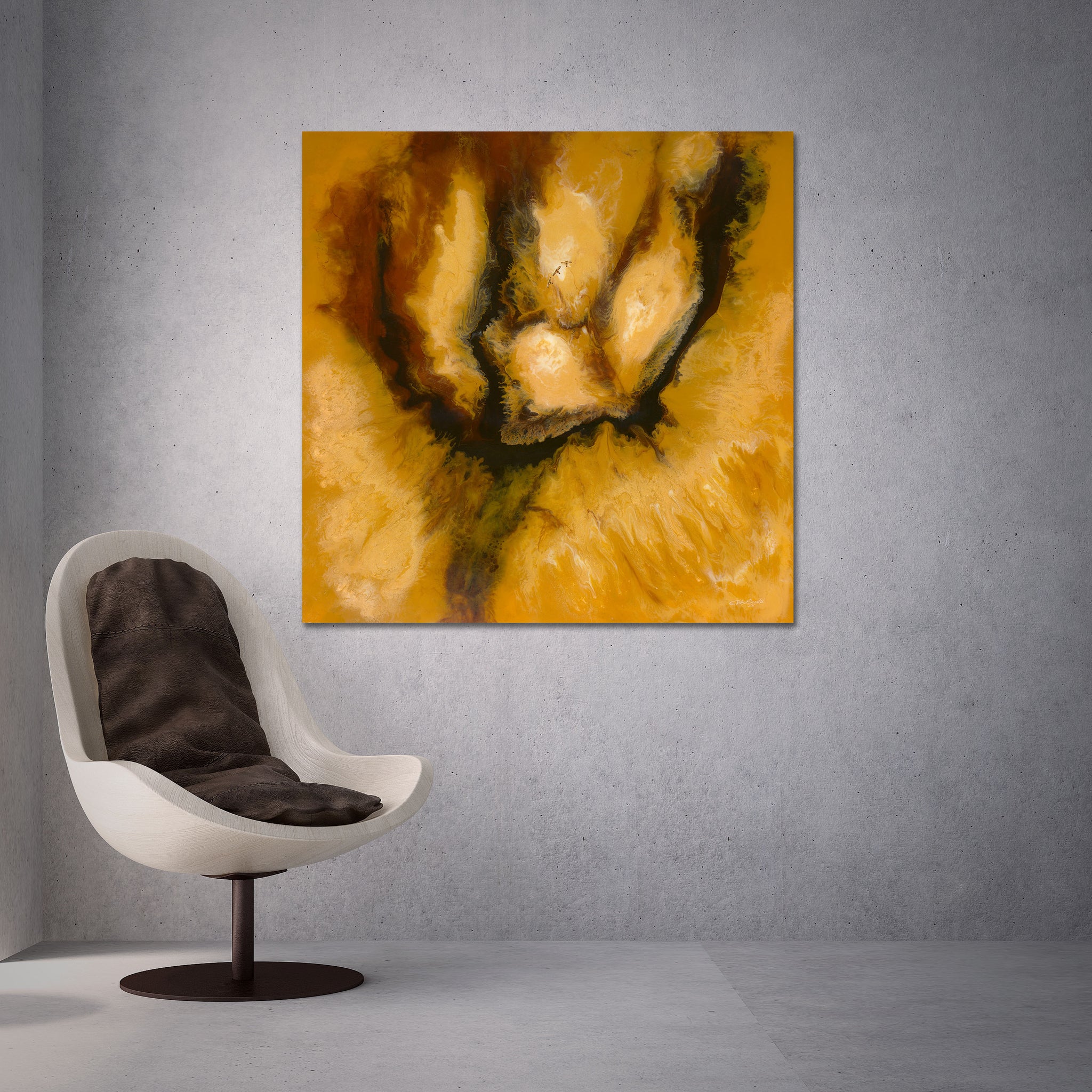 Mercy (Love Of God) - Metal Print 100cm x 100cm (Edition limited to 20)