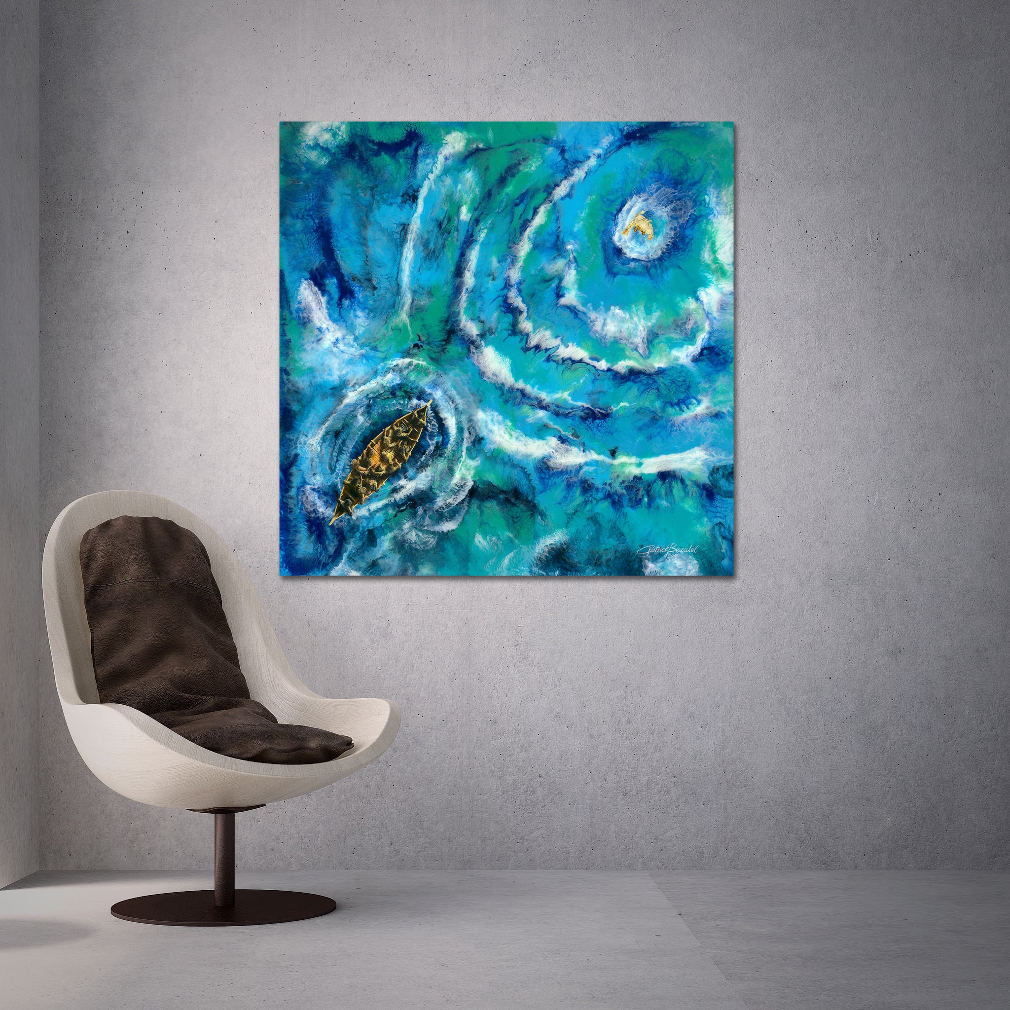 Shalom (Miracles Of God) - Metal Print 100cm x 100cm (Edition limited to 20)