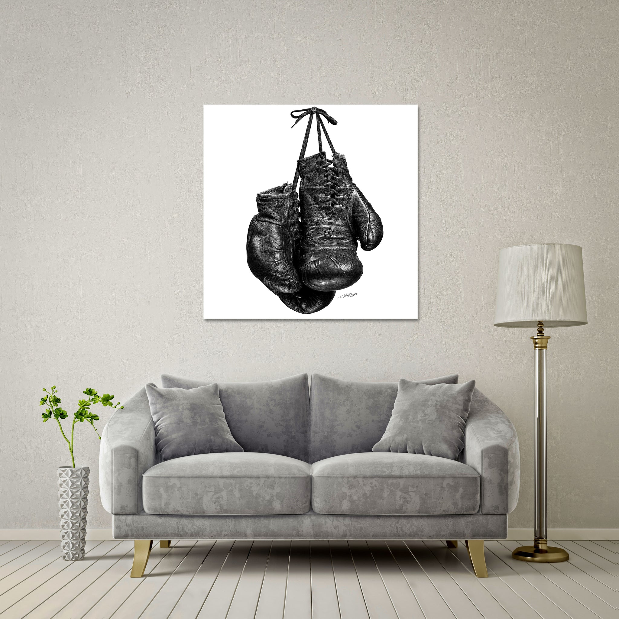 Fight of Faith Large - DIASEC Print 80cm x 80cm