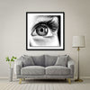 Behold the Cross Giant Format - Artist Print with Frame (Print Size:100cm x 100cm; Framed Size 114cm x 114cm)