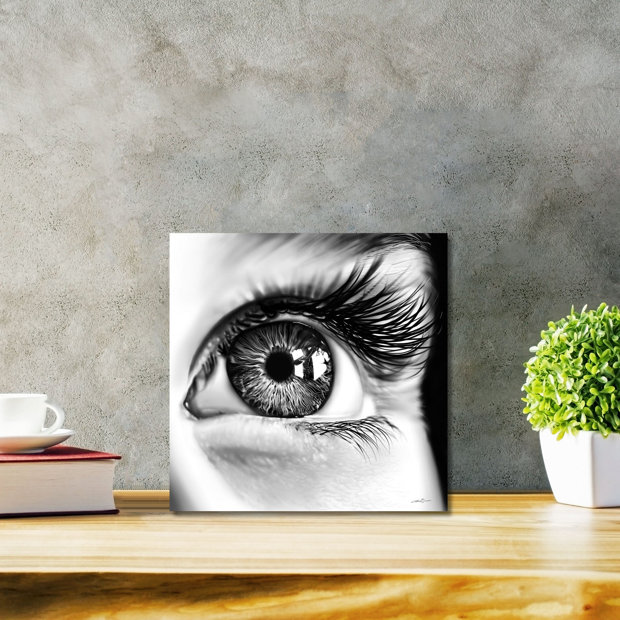 Behold the Cross Classic - DIASEC Print 30cm x 30cm