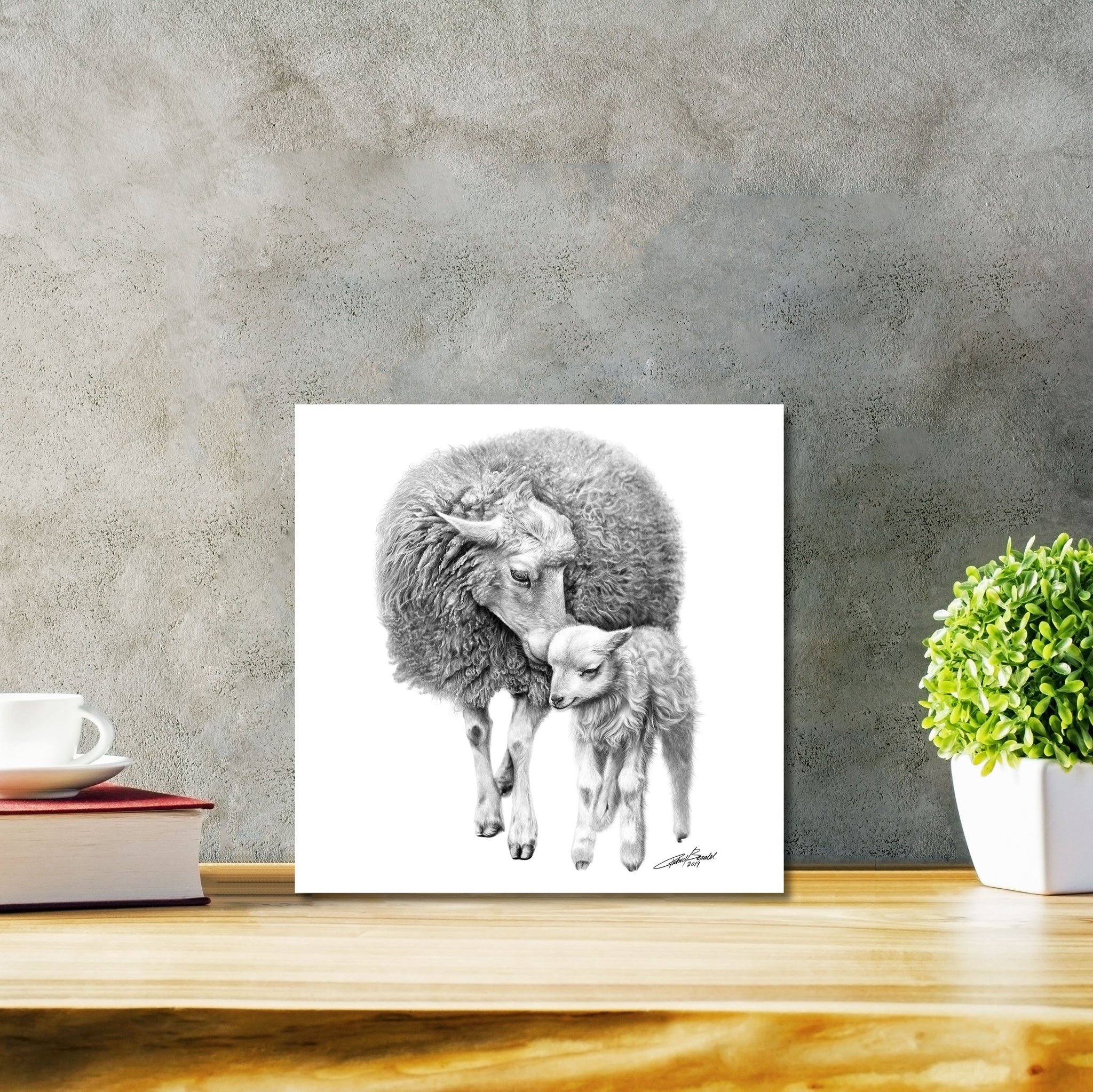 Love Classic - DIASEC Print 30cm x 30cm