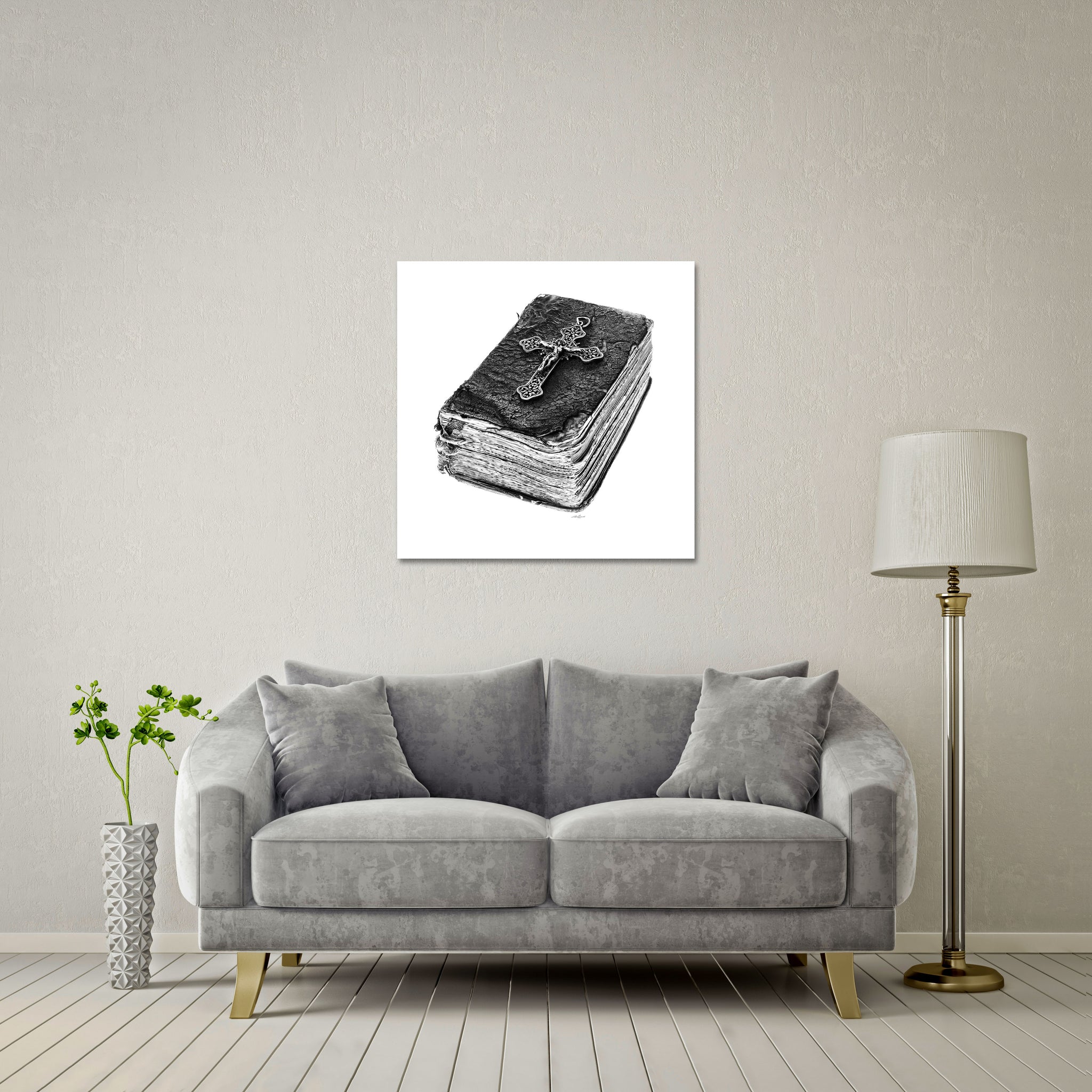 Word of Life Large Format - DIASEC Print 80cm x 80cm