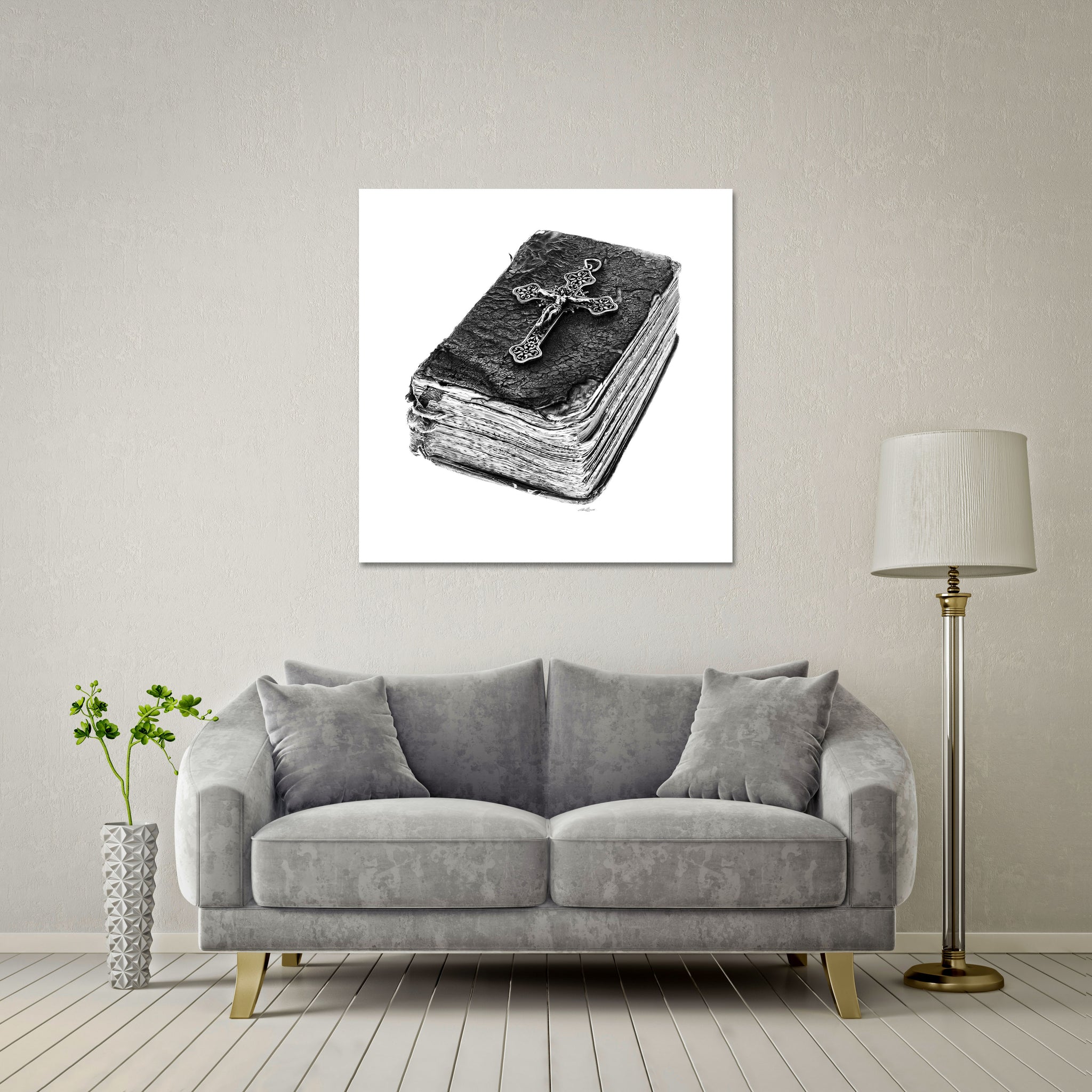 Word Of Life Giant Format - DIASEC Print 100cm x 100cm