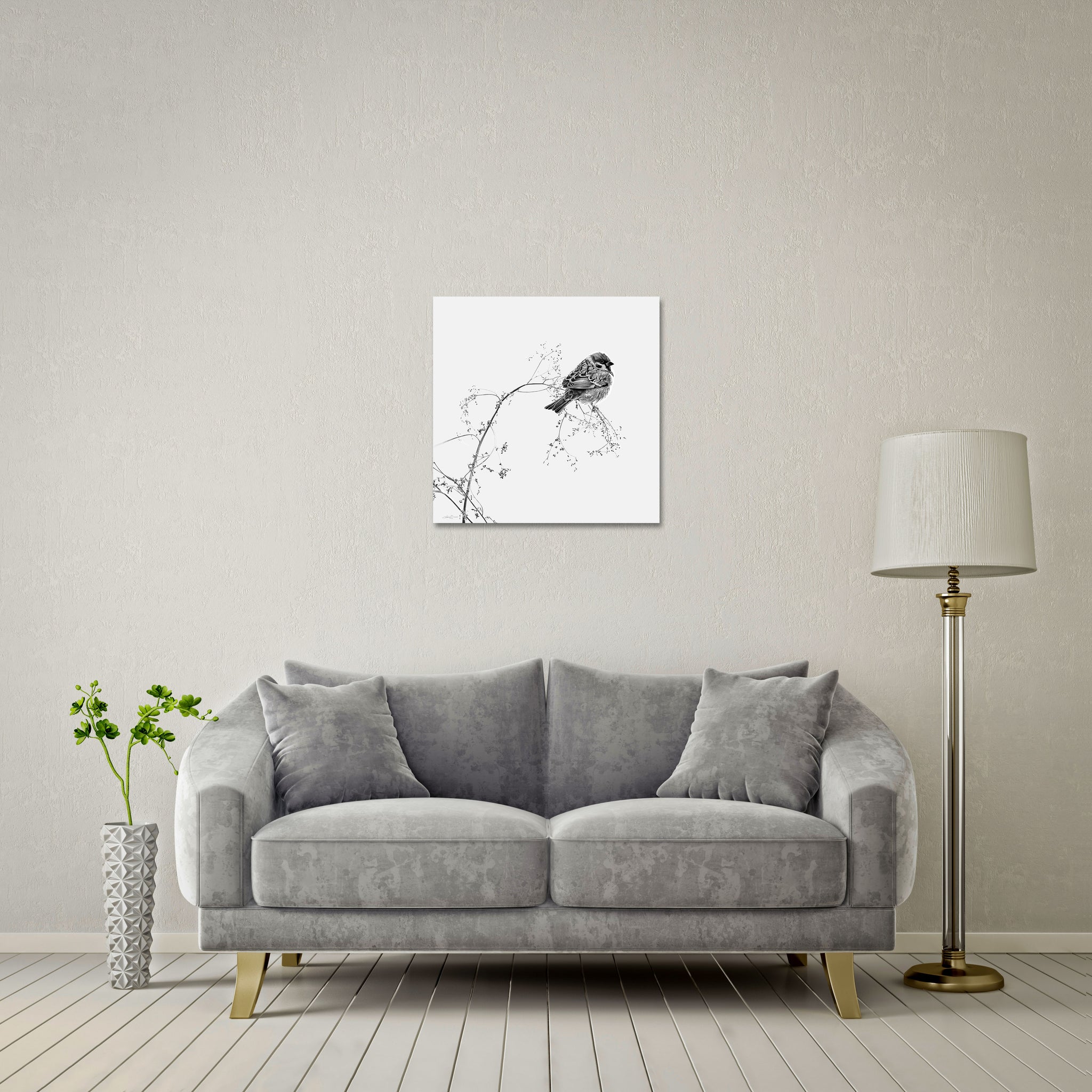 Do Not Worry About Tomorrow Standard -DIASEC Print 60cm x 60cm