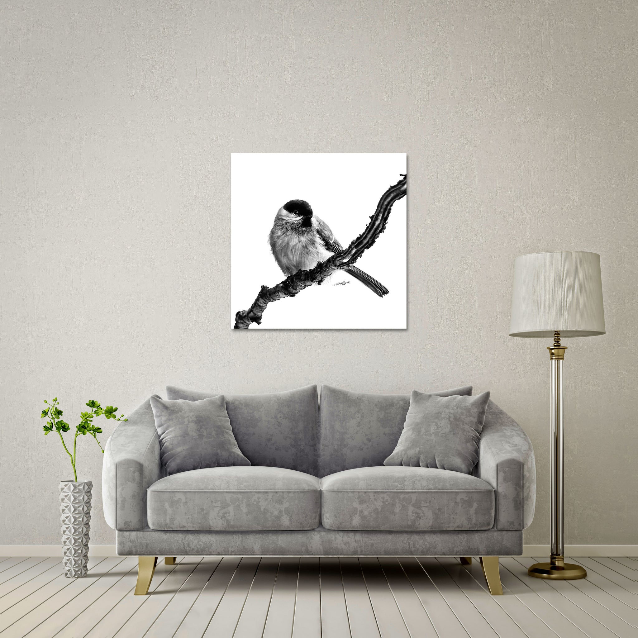 Birds Of The Air Large Format - DIASEC Print 80cm x 80cm