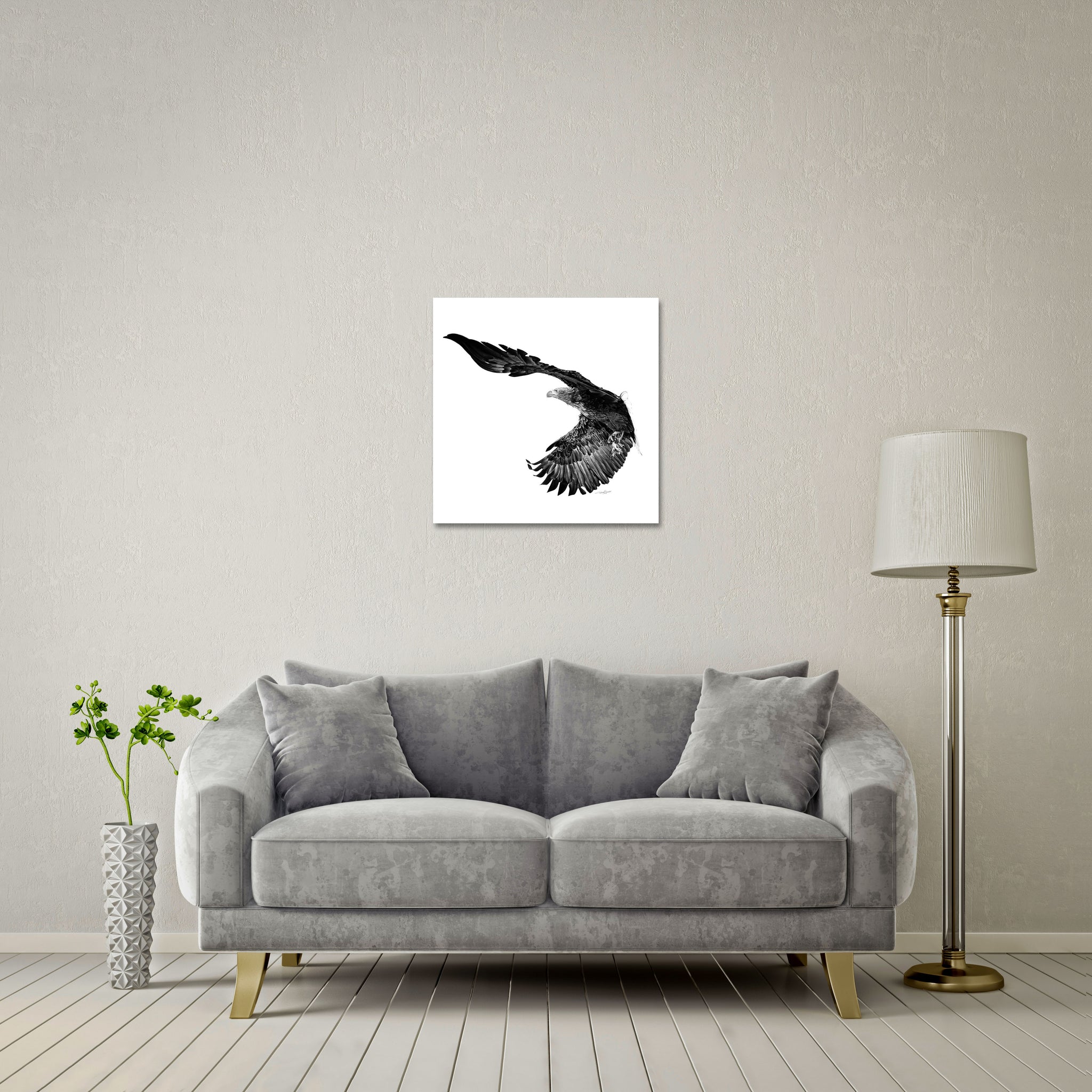 The Overcomer Standard - DIASEC Print 60cm x 60cm