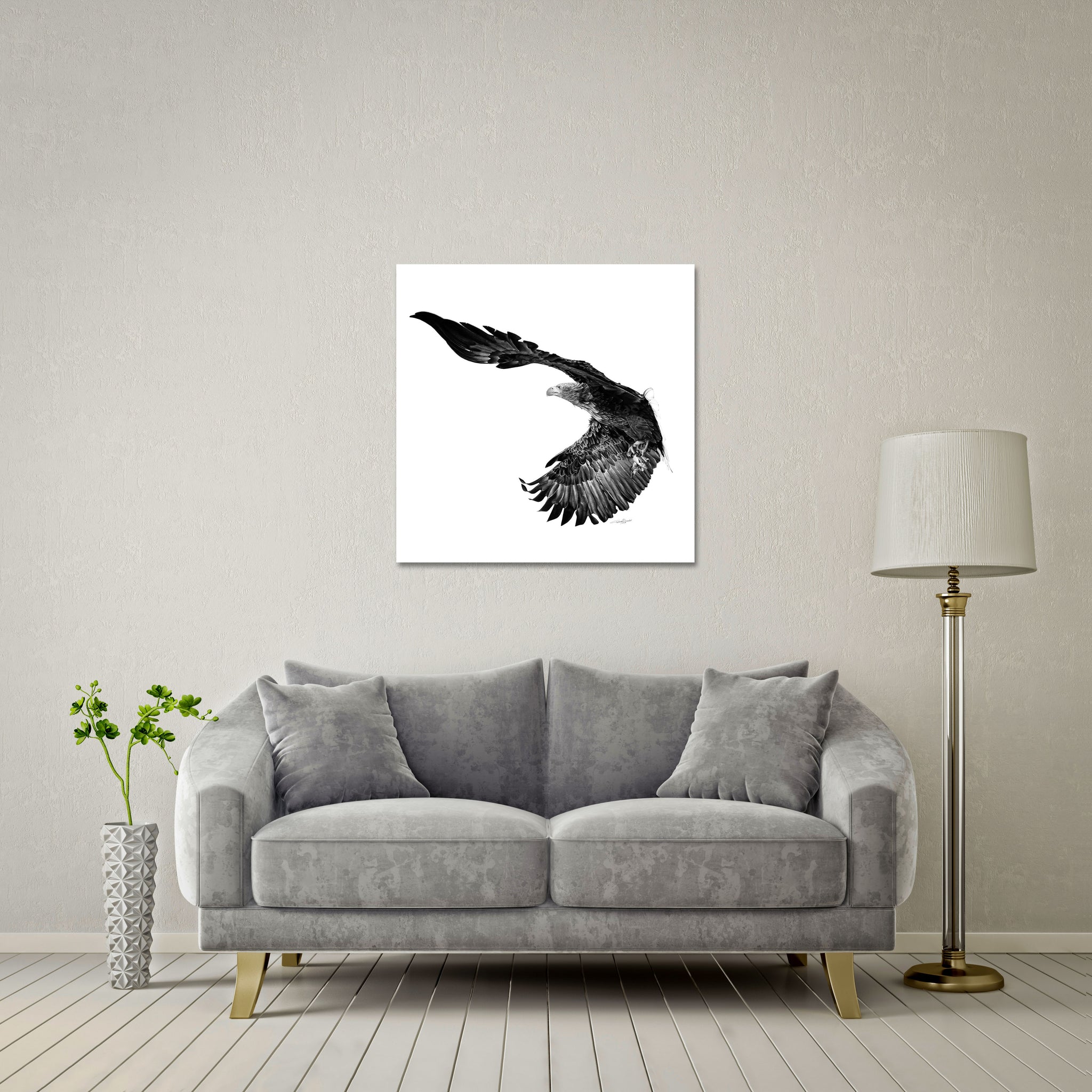 The Overcomer Large Format - DIASEC Print 80cm x 80cm