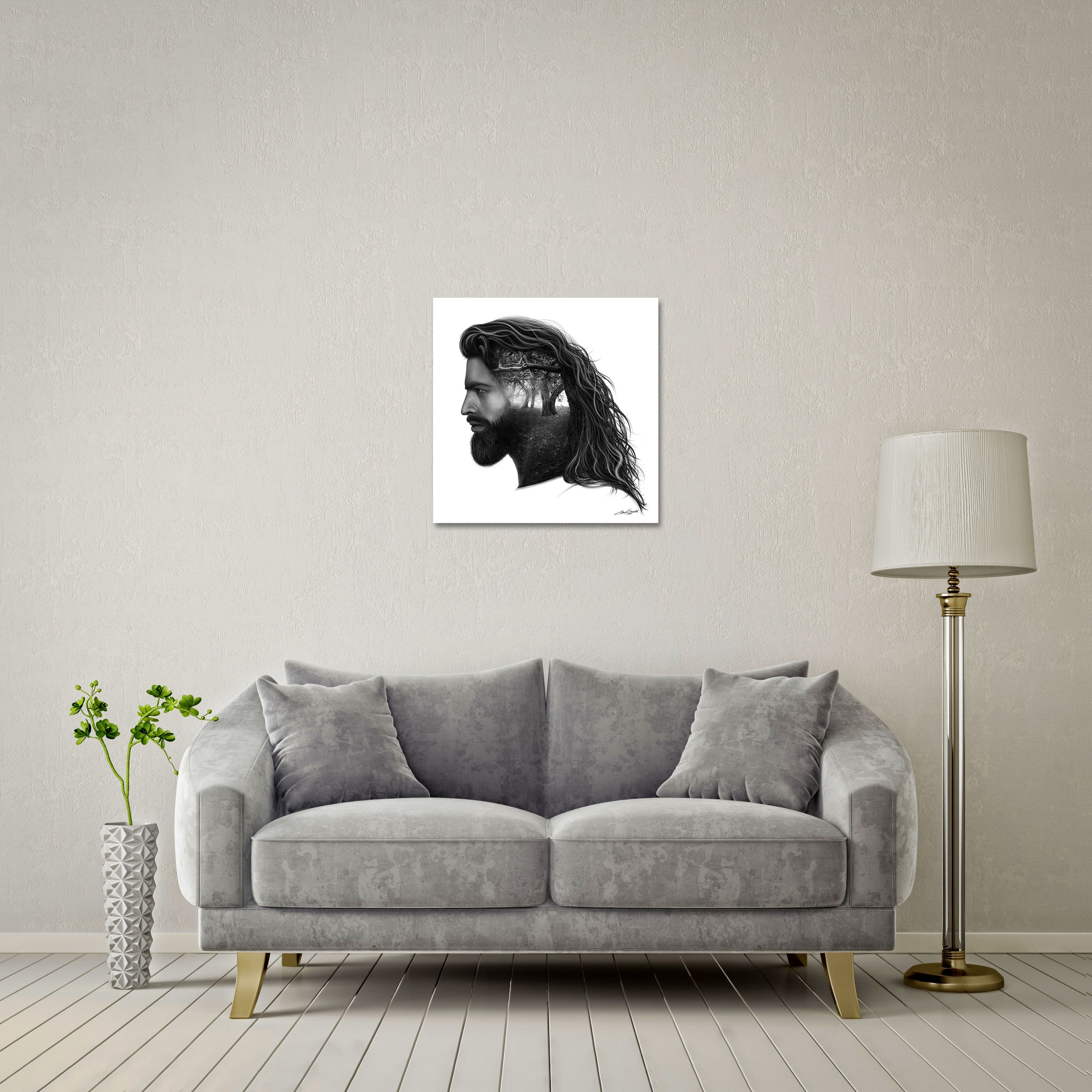 Gethsemane Standard - DIASEC Print 60cm x 60cm