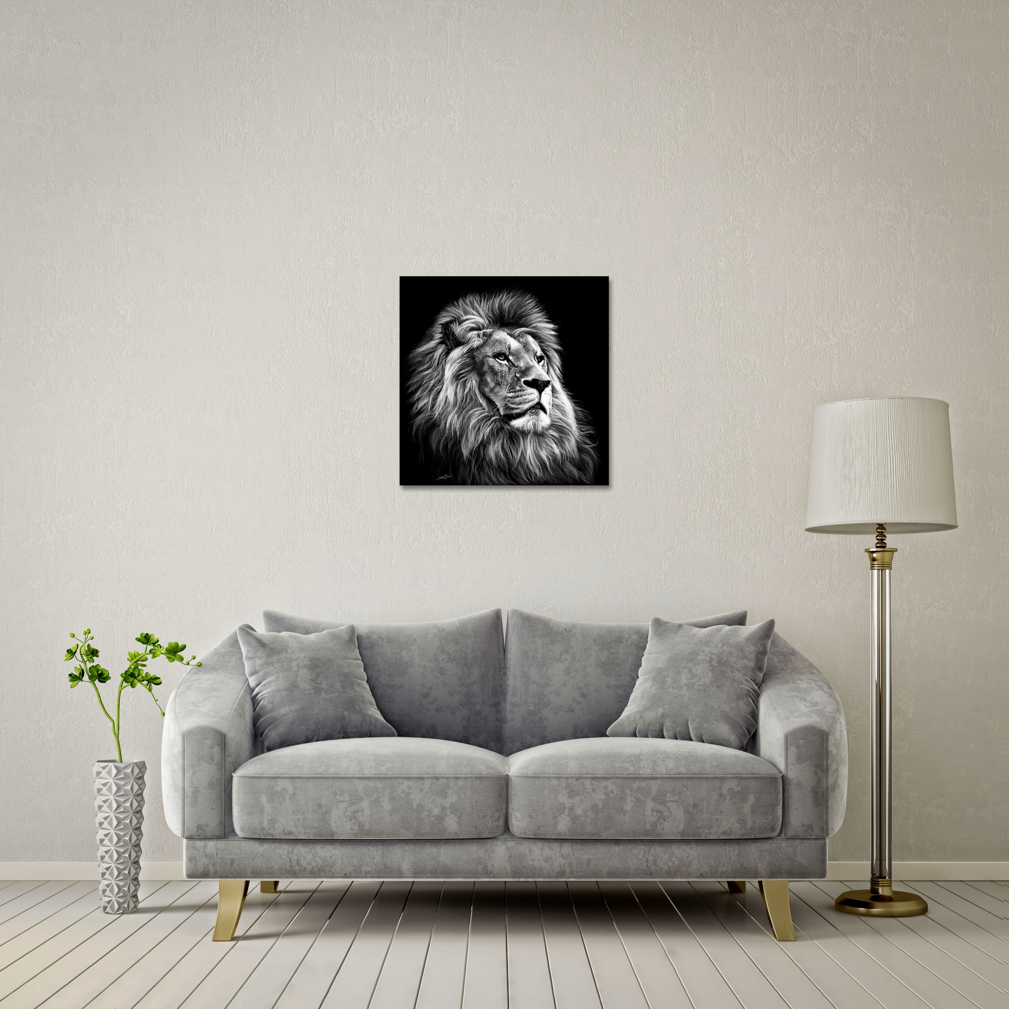 Majesty Standard - DIASEC Print 60cm x 60cm