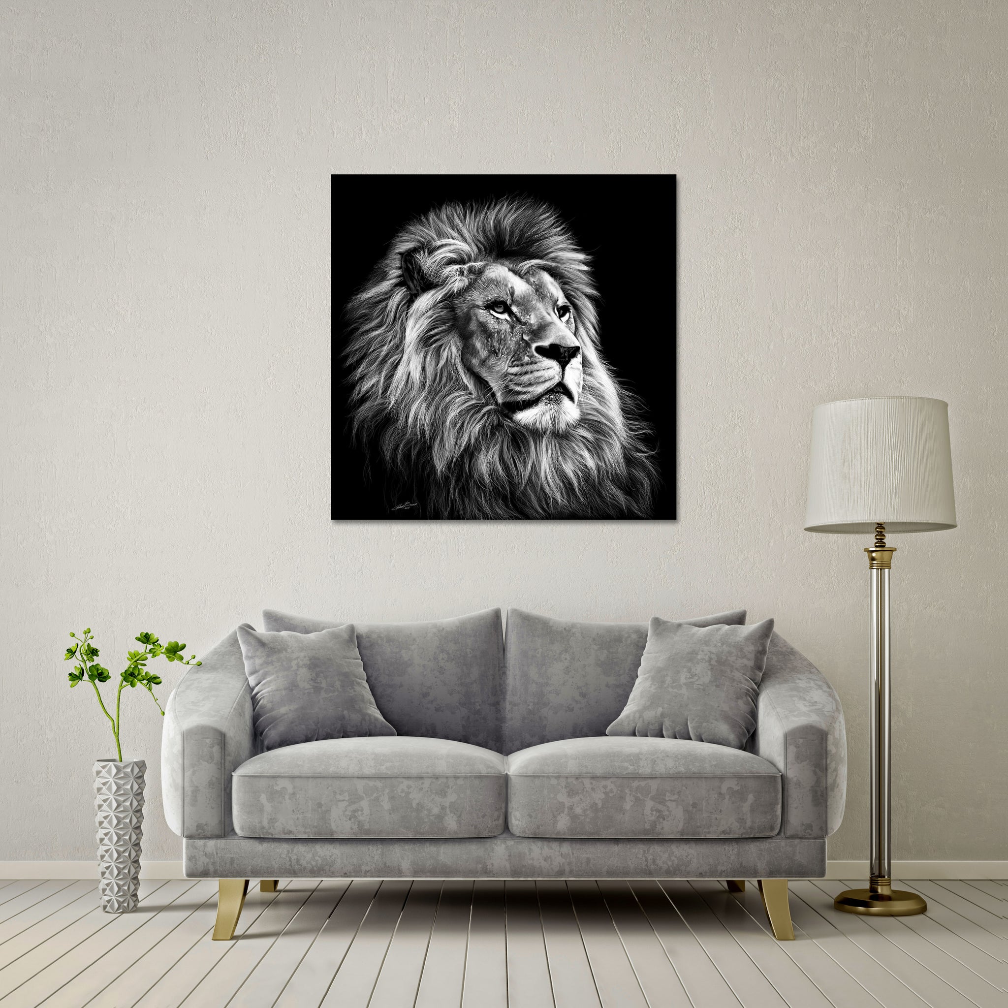 Majesty Giant Format - DIASEC Print 100cm x 100cm