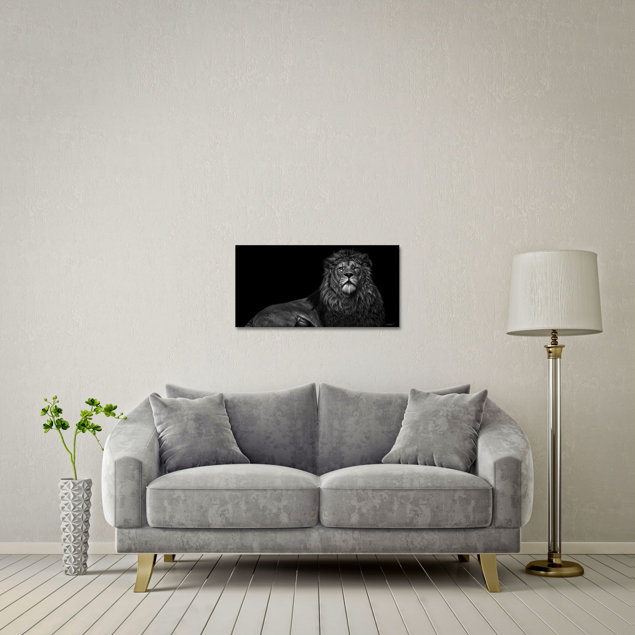 Behold the King Standard Format - DIASEC Print 80cm x 40cm