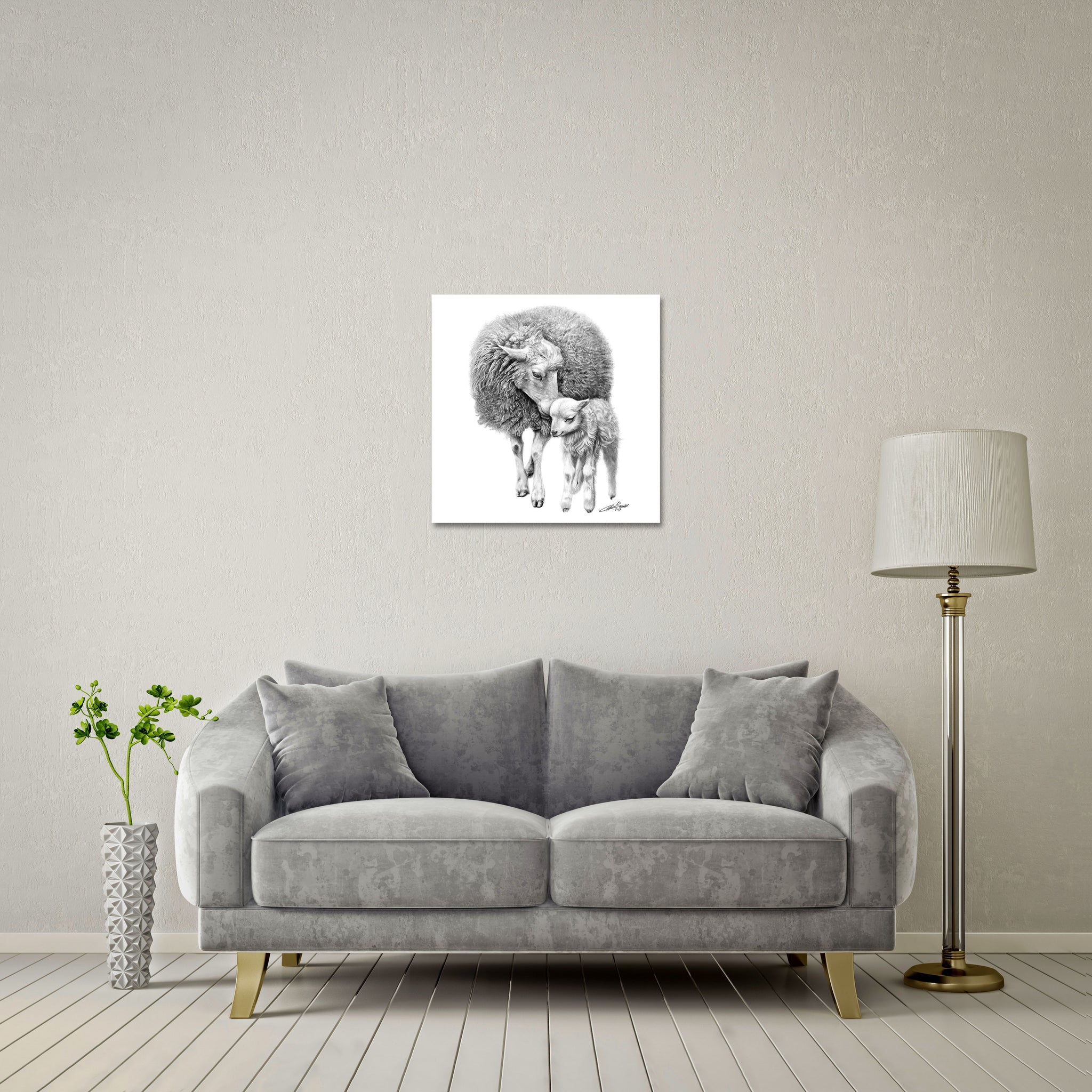 Love Standard -DIASEC Print 60cm x 60cm