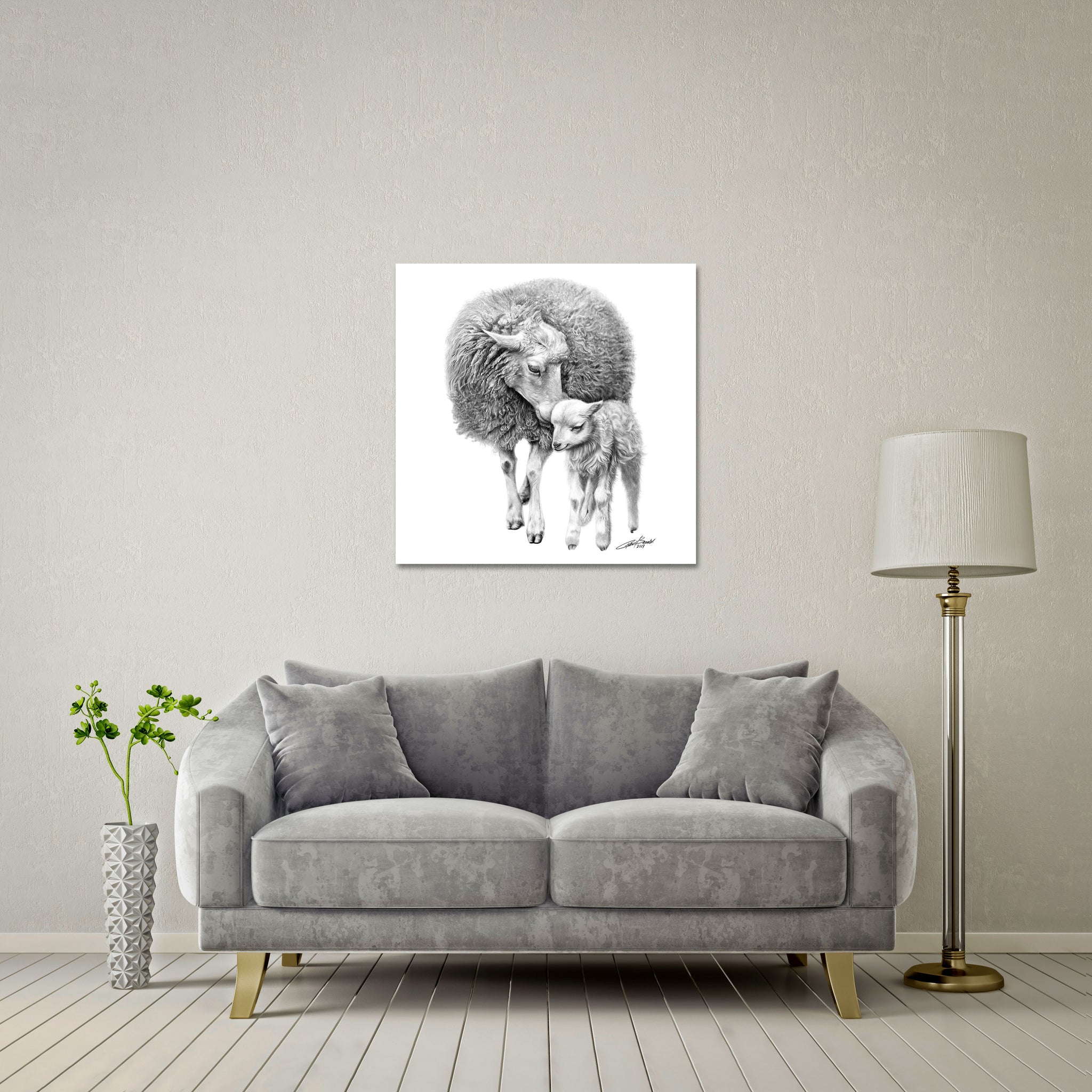 Love Standard - DIASEC Print 80cm x 80cm