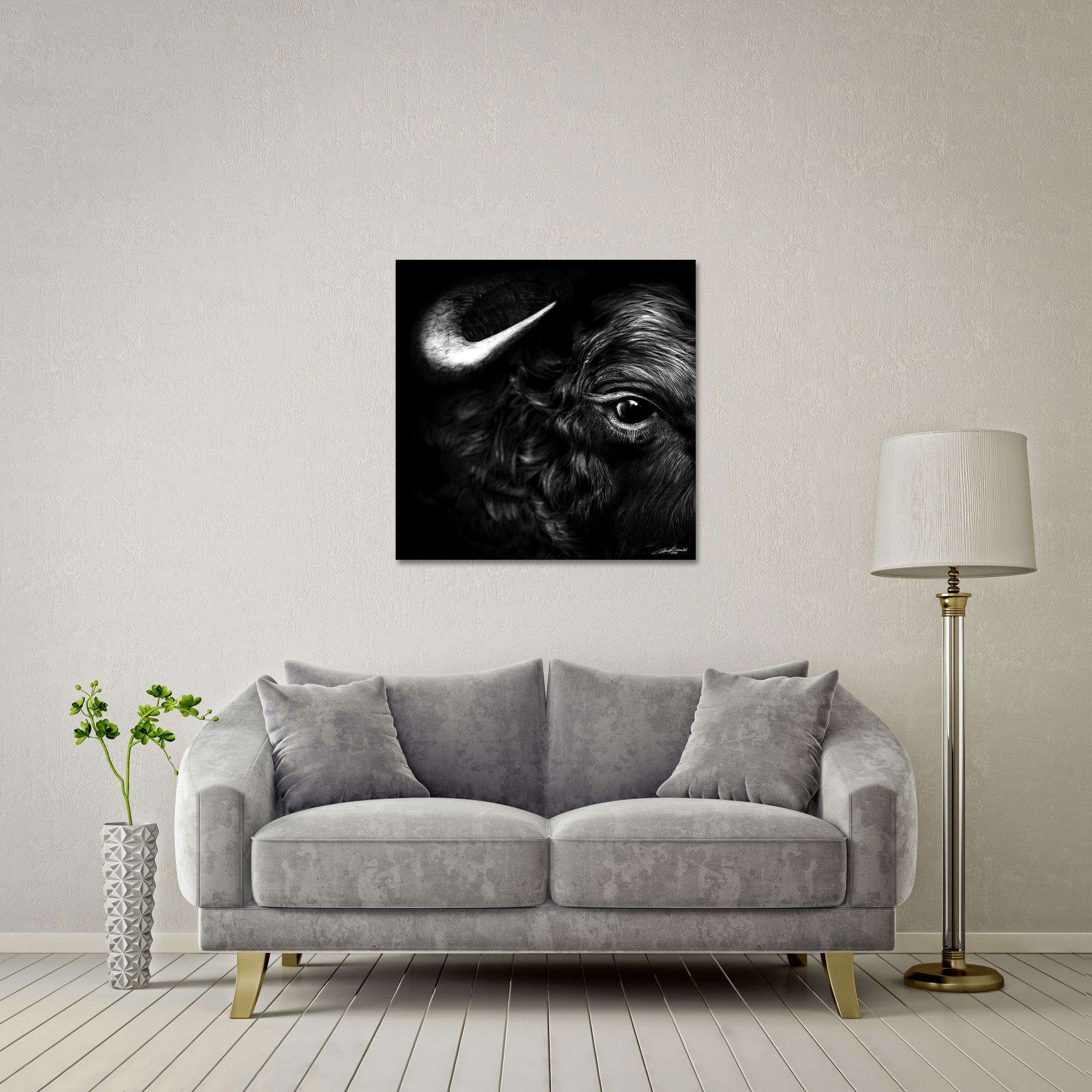 Yoke Large Format - DIASEC Print 80cm x 80cm