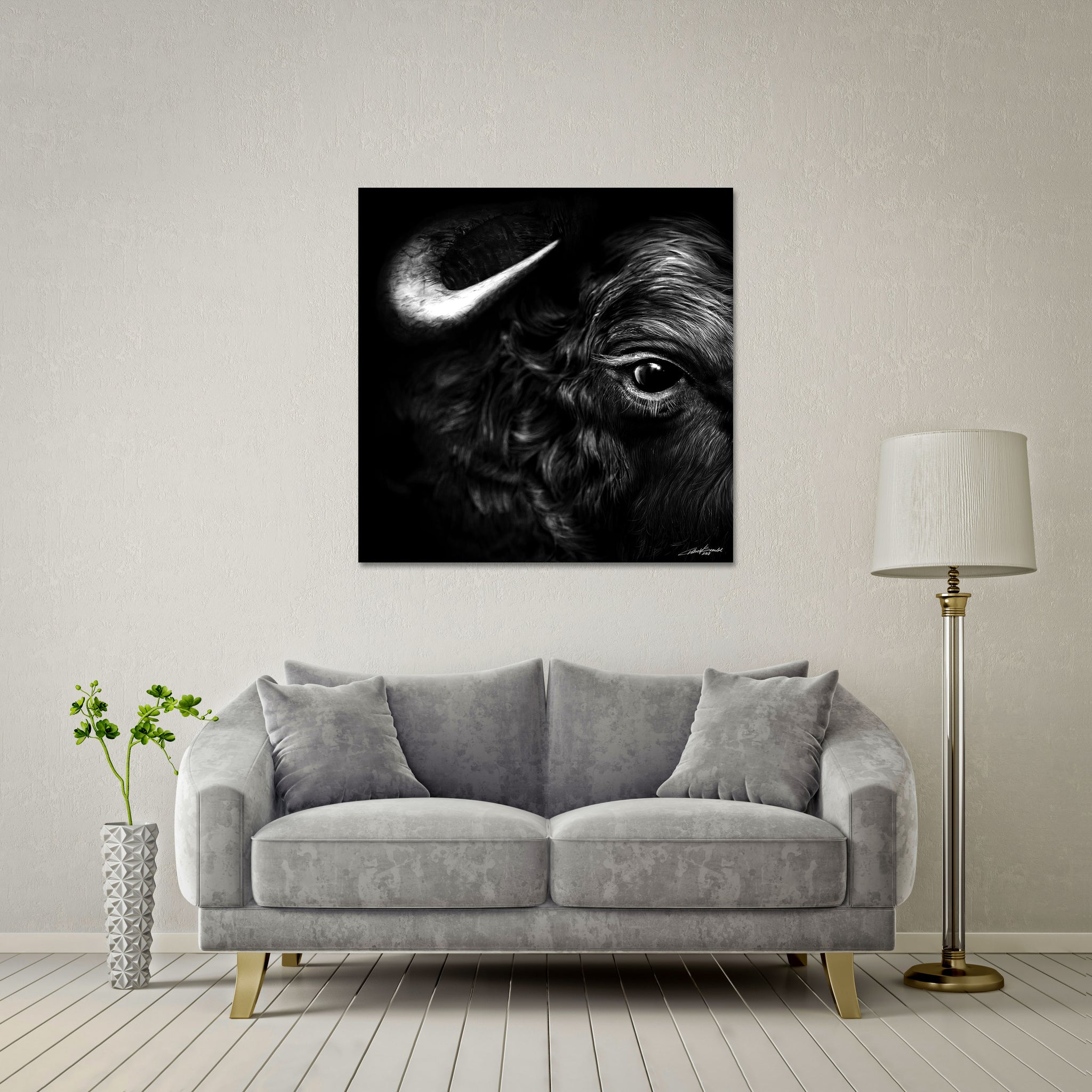 Yoke Giant Format - DIASEC Print 100cm x 100cm