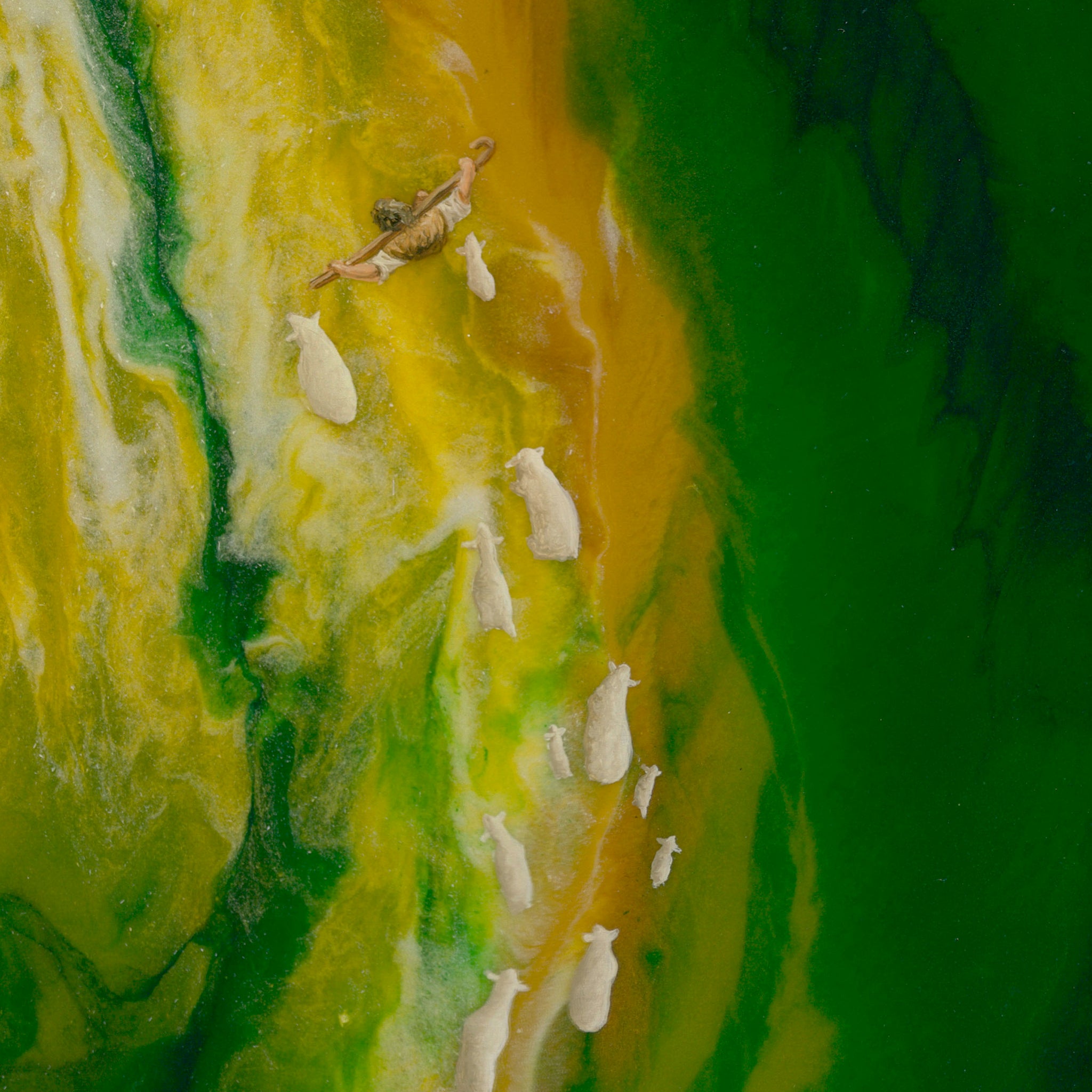 Hope (Love Of God) - Original Resin 100cm x 100cm