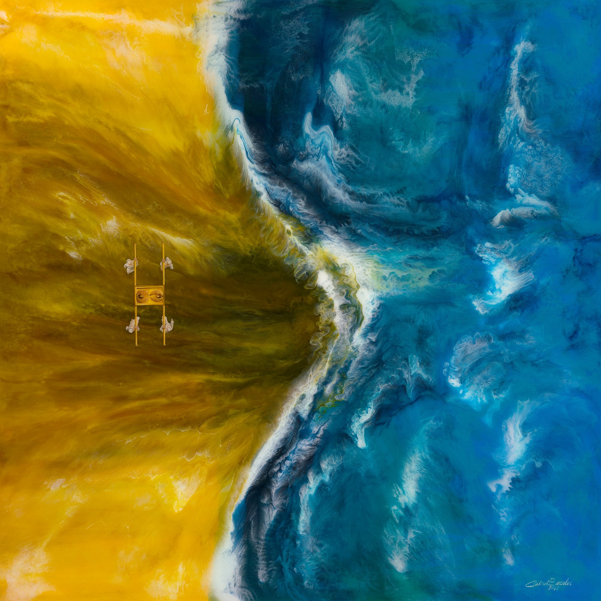 Promise (Miracles Of God) - Metal Print 100cm x 100cm (Edition limited to 20)