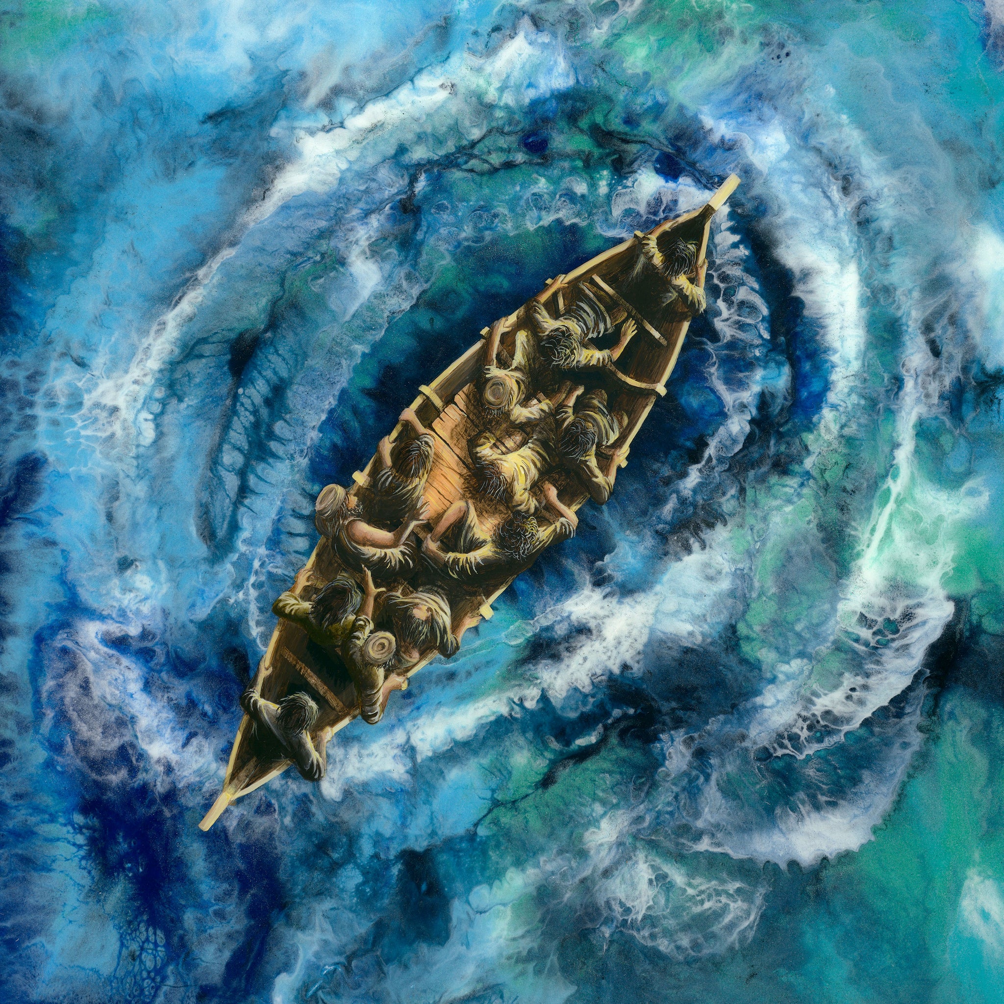 Shalom (Miracles Of God) - Metal Print 100cm x 100cm (Edition limited to 20)