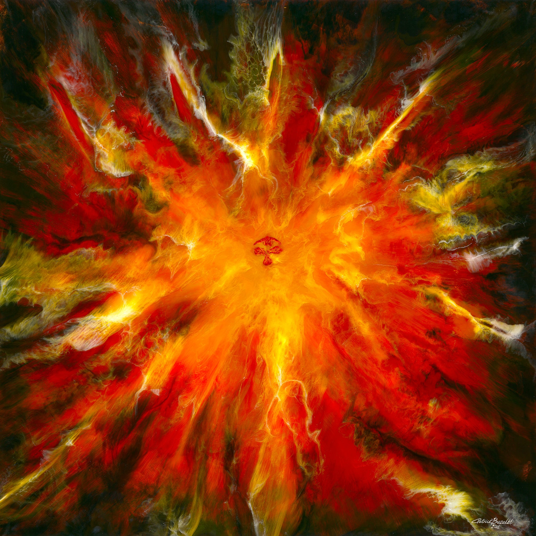 Deliverance (Power Of God) - Metal Print 100cm x 100cm (Edition limited to 20)