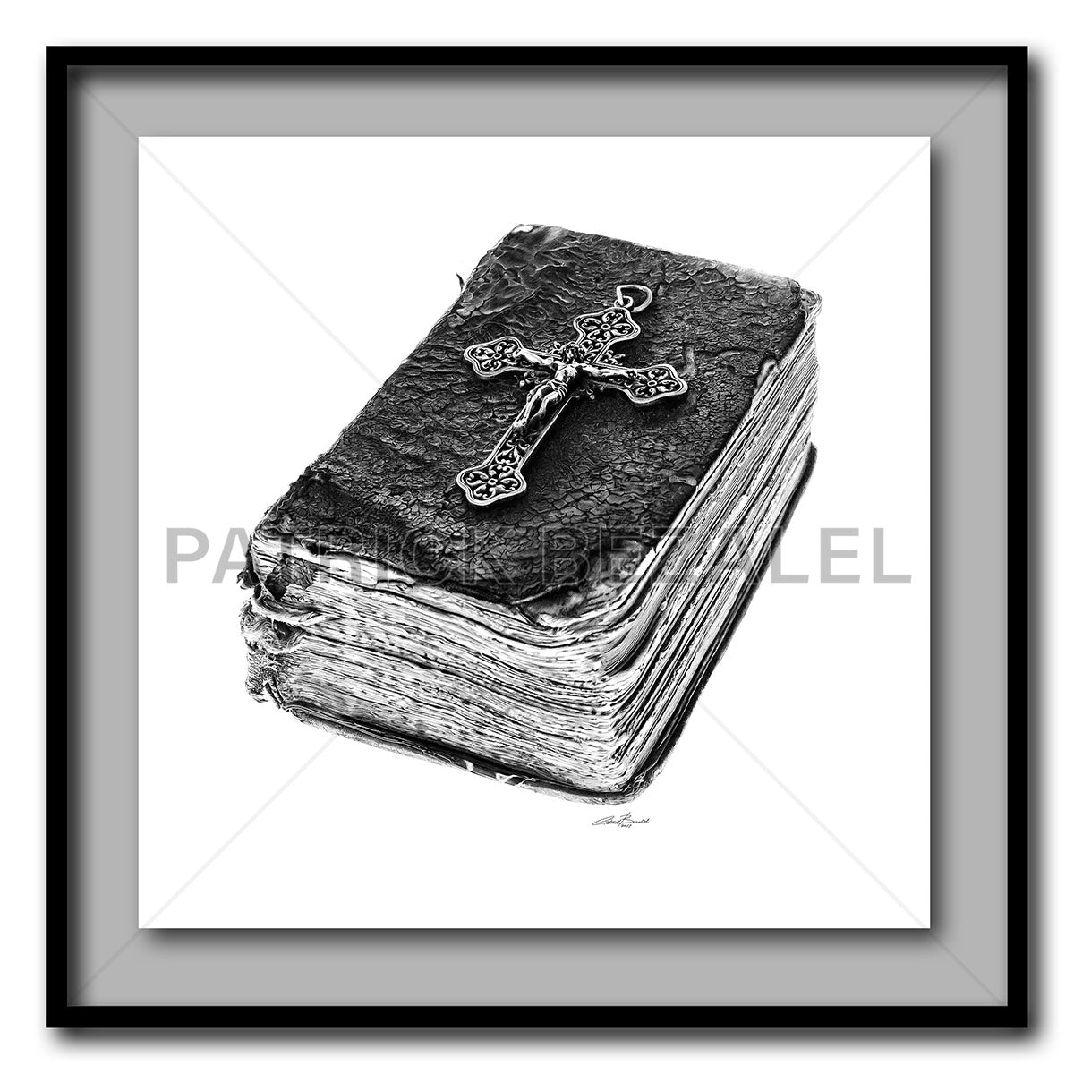 Word of Life Giant Format - Artist Print with Frame (Print Size:100cm x 100cm; Framed Size 114cm x 114cm)