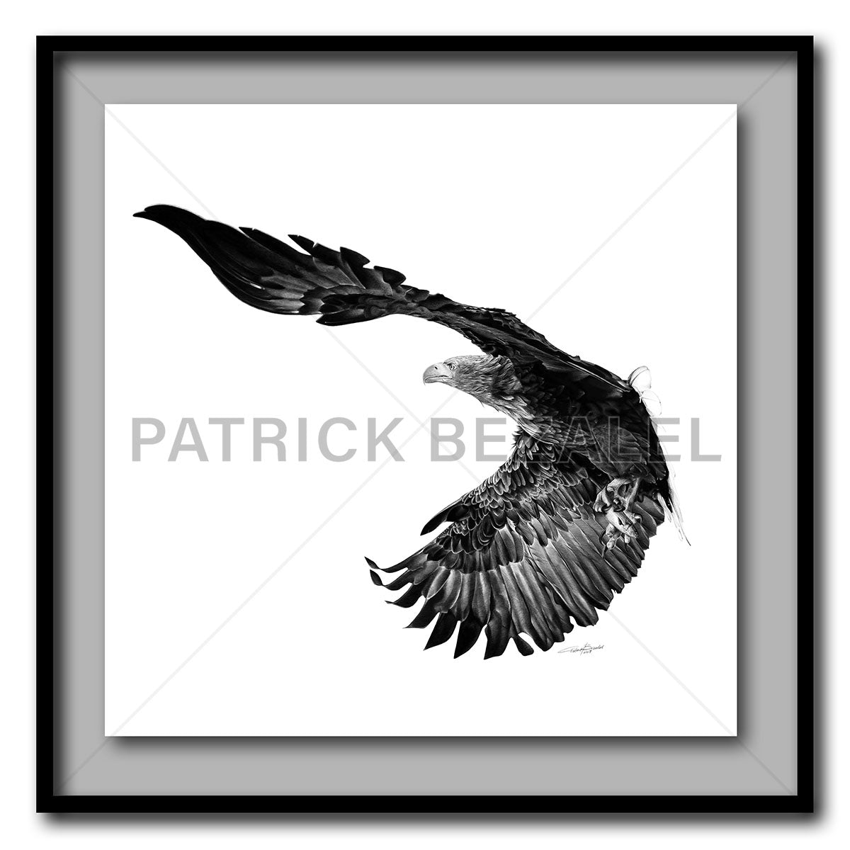 The Overcomer Standard - Artist Print with Frame (Print Size:60cm x 60cm; Framed Size 74cm x 74cm)