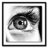 Behold the Cross Giant Format - Artist Print with Frame (Print Size:100cm x 100cm; Framed Size 114cm x 114cm)