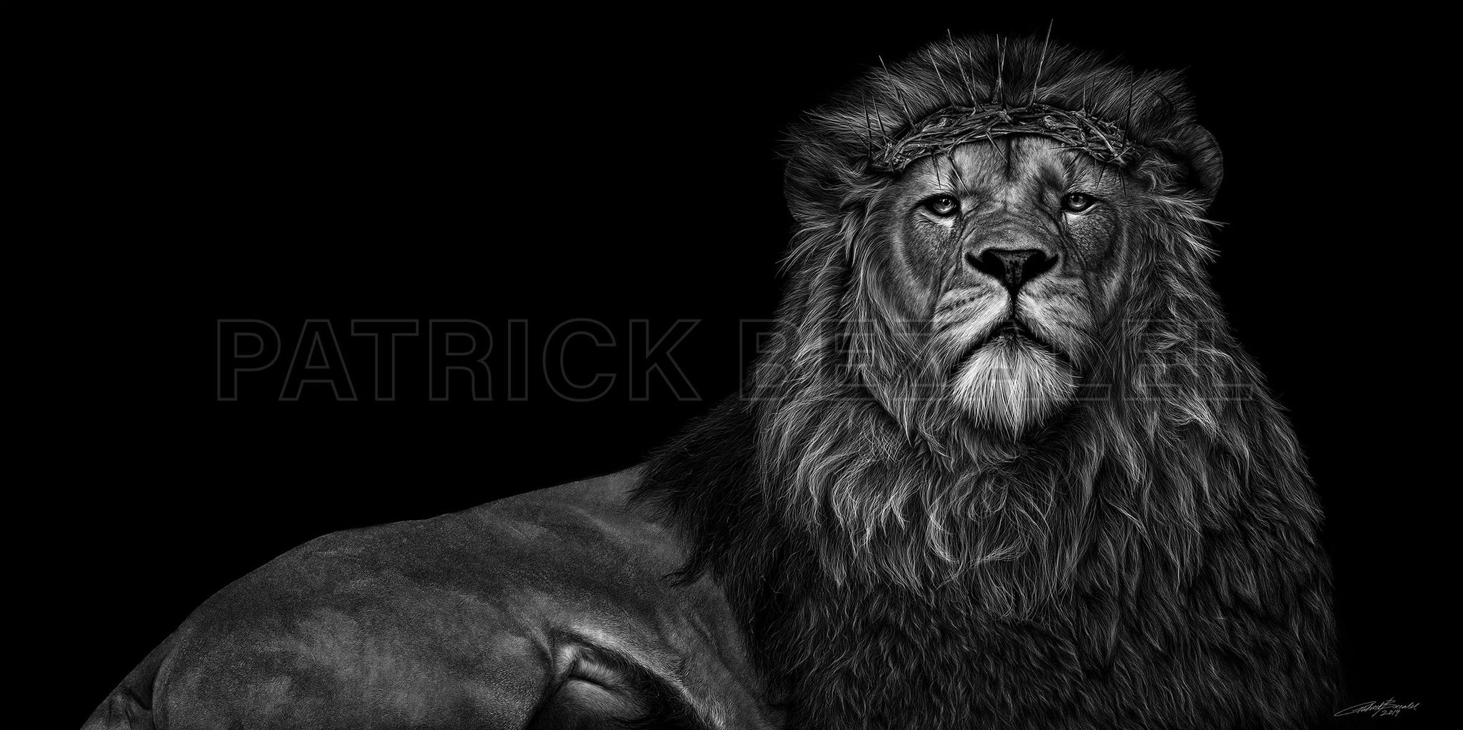 Behold the King Collectors Format - DIASEC Print 200cm x 100cm